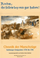 Chronik der Marschzüge Salzburger Emigranten 1731 bis 1741